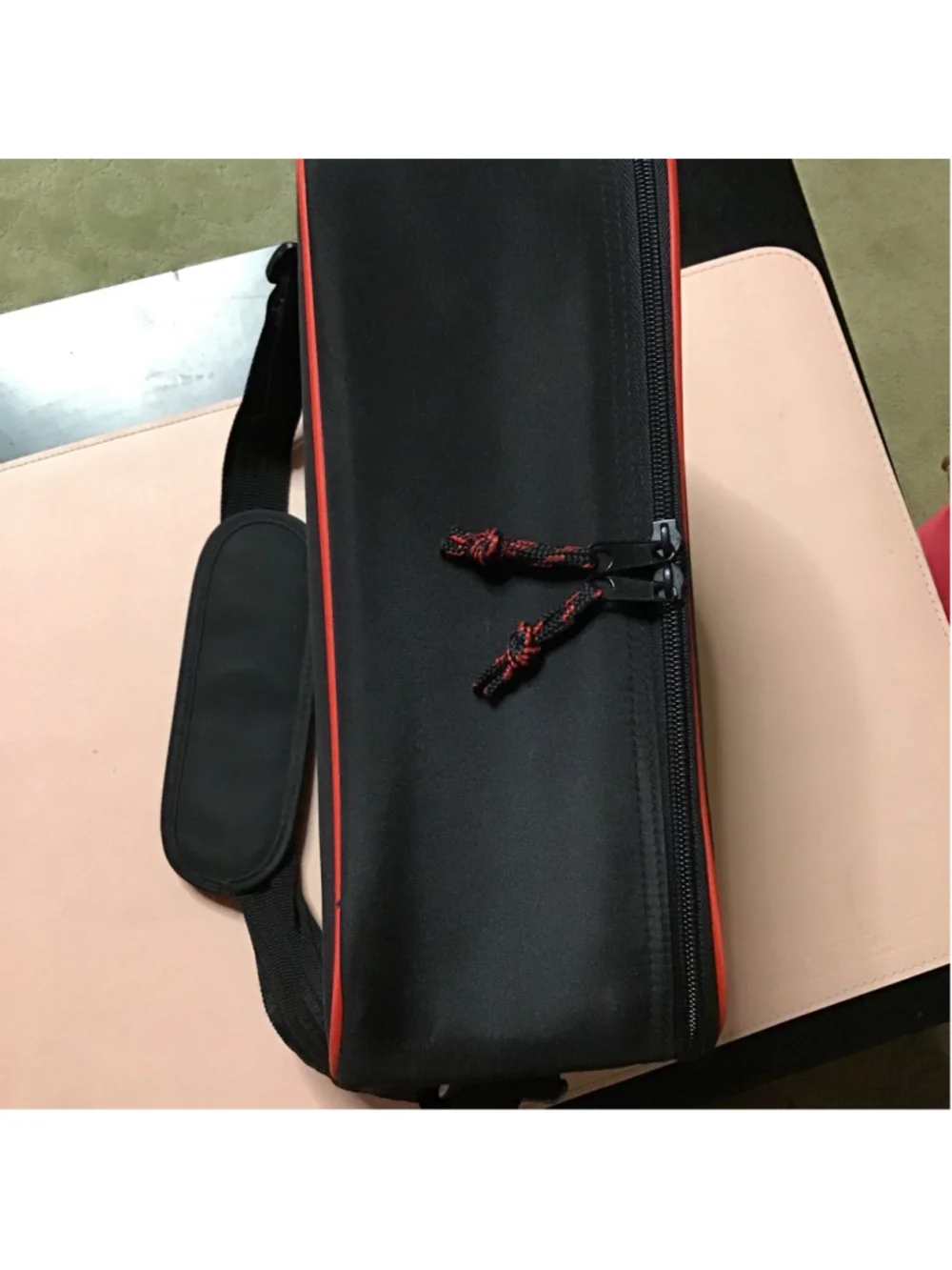 Ultra Pro Black Red Electronics Bag & Case With Dividers